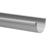 Kraalgoot G25 lichtgrijs 2 m