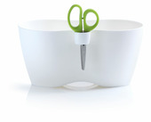 Kruidenpot met schaar