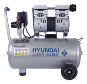 Hyundai stille compressor 30 L 8 bar