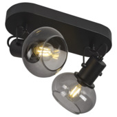 GAMMA opbouwspot Este duobalk zwart