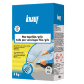 Knauf tegellijm flex grijs 5 kg