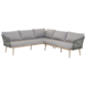Wakefield loungeset Montelimar groen textiel