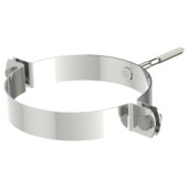 Étrier mural en inox Saninstal pour poêle à pellets ø80 mm