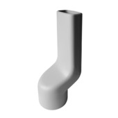 Van Marcke overloopbuis voor afvoerplug 2" grijze kunststof 150 mm