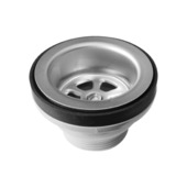 Van Marcke afvoerplug voor overlooppijp kunststof  6/4"M x 2" = Ø70 mm