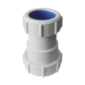 Raccord de transition plomb/PVC Van Marcke GO Ø5/4" Ø40 mm