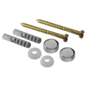 Bevestigingsset voor WC-pot chroom