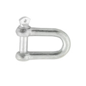 D-sluiting 5 mm verzinkt 2 stuks