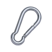 Mousqueton 80 mm inox