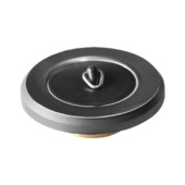 Van Marcke afvoerplug met stop messing 6/4"M x Ø85 mm