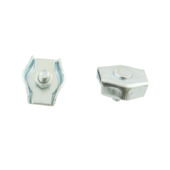 Kabelklem Simplex 2 mm 2 stuks