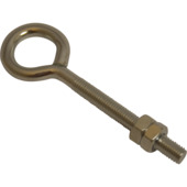 Piton avec écrou M8x100 zingué 2 pièces