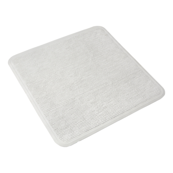 Kleine Wolke Casablanca Doucheveiligheidsmat PVC schuim, wit, 75 x 75 x 0,3 cm