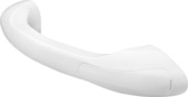 Barre d'appui murale coudée Secucare 32 cm blanc