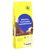 Weber metselmortel vuurvast grijs 5 kg