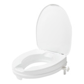 Rehausseur WC 6 cm avec couvercle Secucare