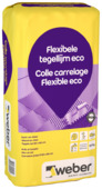 Weber Beamix flexibele tegellijm eco 20 kg
