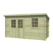 Abri de jardin Danna 380x230 vert olive