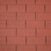 Shingles rood incl. nagels 6 stuks 18 m²