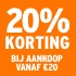 O_20% Vanaf €20