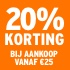 O_20% Vanaf €25