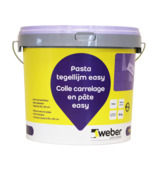 Weber Beamix pasta tegellijm easy beige 8 kg