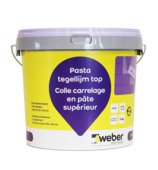 Weber Top tegelpasta wit 4 kg