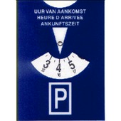Pickup parkeerschijf blauw