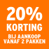 O_20% korting bij aankoop vanaf 2pakken