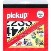 Pickup cijferboekje 30 mm zwart