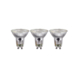 Handson LED-lamp reflector GU10 4,5W=50W  dimbaar 3 stuks