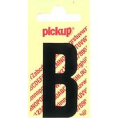 Pickup plakletter b 90 mm zwart