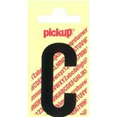 Pickup plakletter c 90 mm zwart