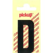 Pickup plakletter d 90 mm zwart