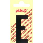 Pickup plakletter e 90 mm zwart