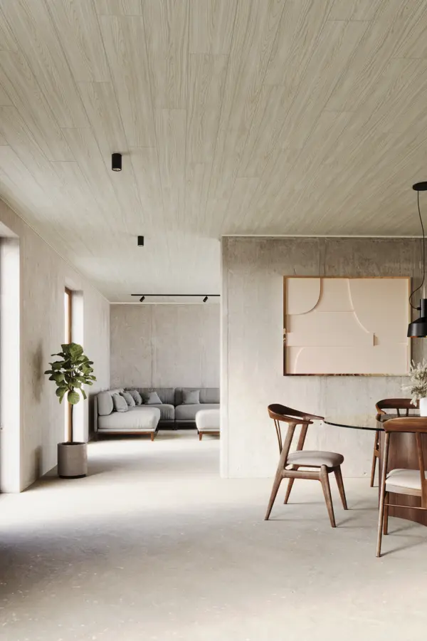 Lambris en MDF Quality Line 8 mm 2,34 m² brut gris cendre