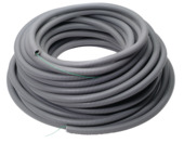 Legrand geringde buis met trekdraad grijs 20 mm, 25 m
