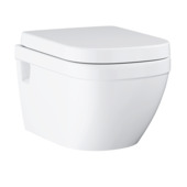 Grohe hangend toilet Ceramic met softclose wc bril