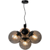 Nordlux hanglamp Ivona 4-spot zwart
