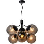 Nordlux hanglamp Ivona 6-spot zwart