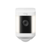 Caméra de surveillance Ring Spotlight Cam Plus sur batterie blanc