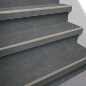 Firststep traprenovatieset laminaattreden steen antraciet 4 stuks