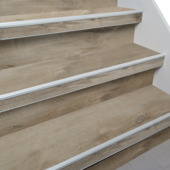 Firststep traprenovatieset laminaattreden eiken grijs 4 stuks