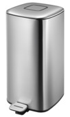 EKO pedaalemmer Regent 32L mat inox