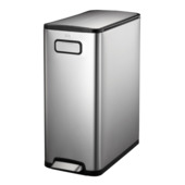 EKO pedaalemmer Ecofly 30L mat inox