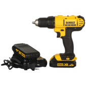 Perceuse-visseuse 18 V DeWalt XR DCD771S2-QW + 2 batteries 1,5 Ah et chargeur