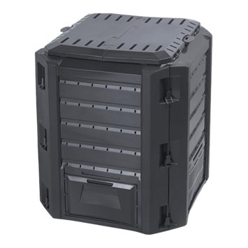 Practo Garden compostbak zwart 380L | GAMMA.be
