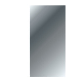Miroir verre argenté Haceka 4 mm 45x90 cm