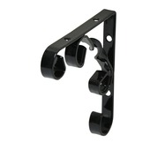 Console Duraline Ornement 10x10 cm noir