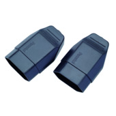 Profile tegenstekker 2,5 A zwart